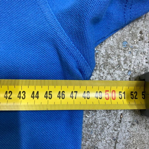 Gaastra Polo shirt M blue with Waterpoort Sneek sleeve detail