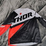 Mx Thor blouse new, medium size, white