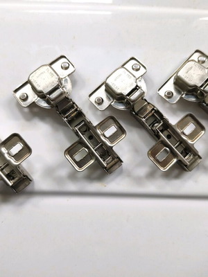 Cabinet hinges used, set of 4 pieces