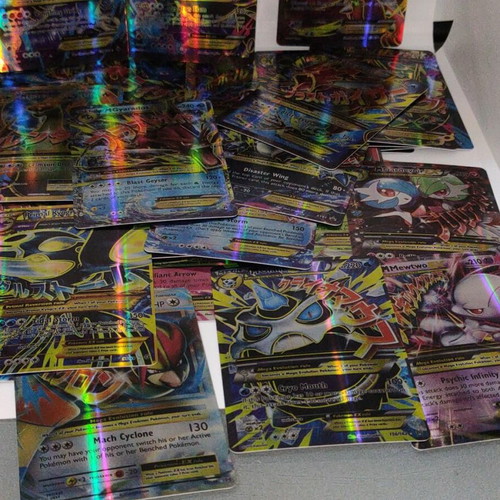 Pokemon Mega Evolution EX Holographic Foil Card Set, 60 pcs