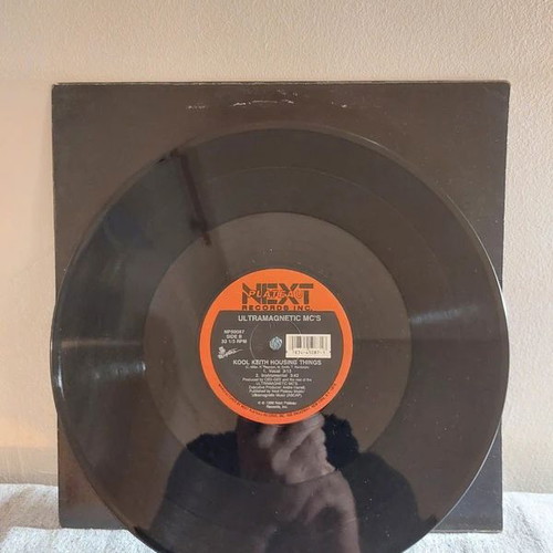 Ultramagnetic MC's Ease Back Vinyl record used, hip-hop