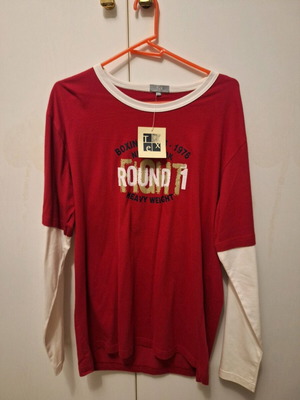 Men's shirt new, red, size XXL
