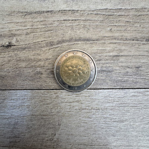 Commemorative 2 Euro Coin Bleuet de France 100 Years WWI