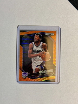 2024-25 Panini Prizm Black Malik Monk #97 Orange Wave card new