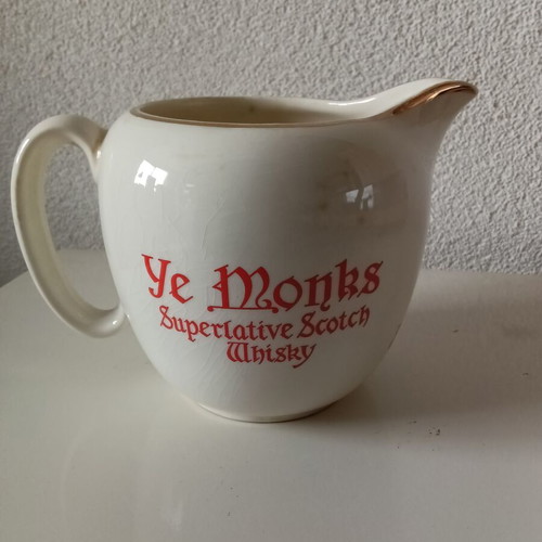 Whisky jug Ye Monks Scotch Whisky