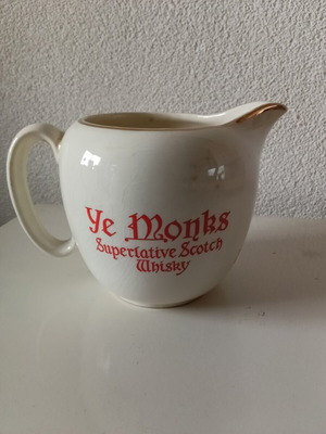 Whisky jug Ye Monks Scotch Whisky
