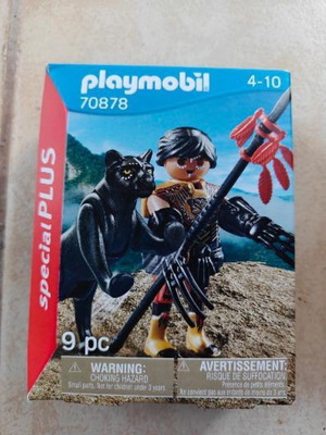Playmobil 70878 Special Plus Warrior with Panther new