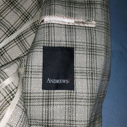 Andrews official men's jacket like new, beige, size L