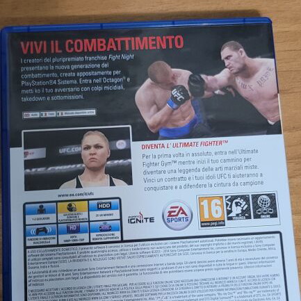 EA Sports UFC PS4 game Europe version