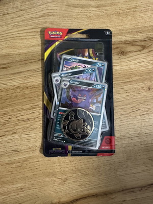 Pokemon Pitch Black Blister Gengar card