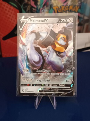Melmetal V PGO 047/078 Holo Rare V Pokémon GO card near mint