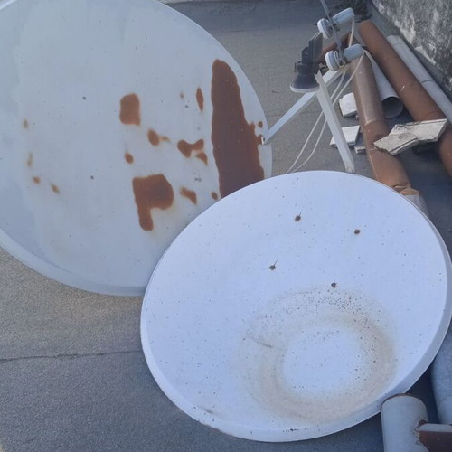 Satellite antenna large used dish