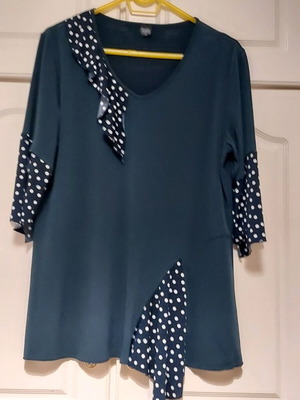 A.A Underwear blue women's blouse like new, size M / 38 / 10