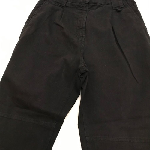 Bershka No 26 trousers used, black denim