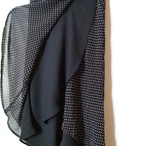Polka Dot Skirt and Blouse Set Like New, Retro Elegance