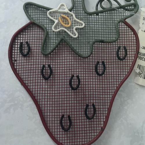 Vintage metal fly swatter new