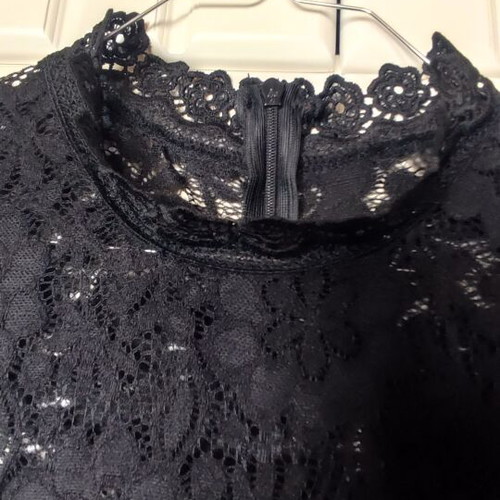 Acne Studios long black dress with lace, like new, evening