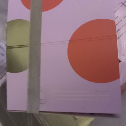 Sephora collectible boxes new, set of 10, thick cardboard with elastic band
