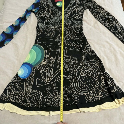 Desigual dress like new, size M, colorful boho style