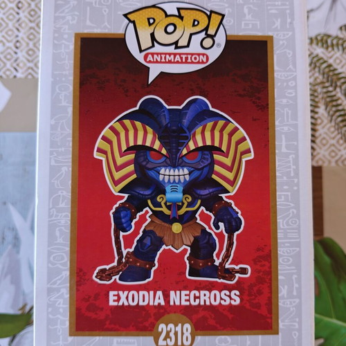 Funko Pop Yu Gi Oh Exodia Necross new, glows in the dark