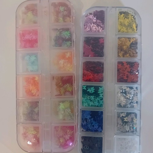 Manicure gel for builder nails and stickers like new