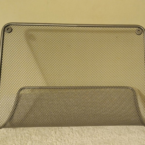 Metal wall holders set of 2, gray, like new, 32x26cm