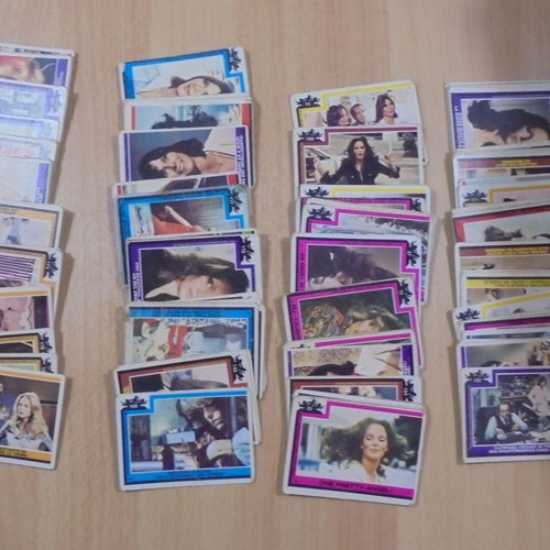 Charlie's Angels collectible cards used, pack of 117, 1977 series