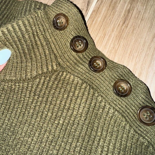 Mango knitted sweater like new, size S, green