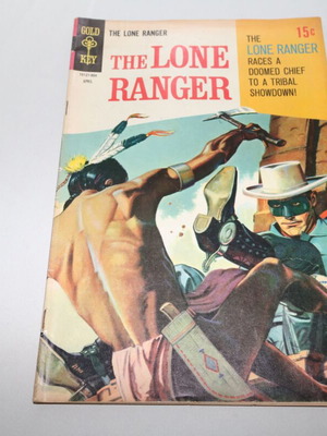 Lone Ranger #14 Gold Key comic 1969 used, cowboy vintage