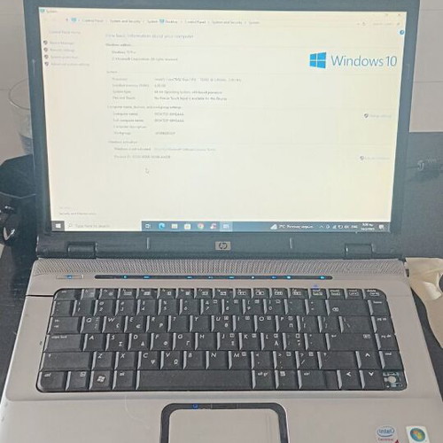 HP Pavilion dv6700 laptop used with SSD and 4GB RAM