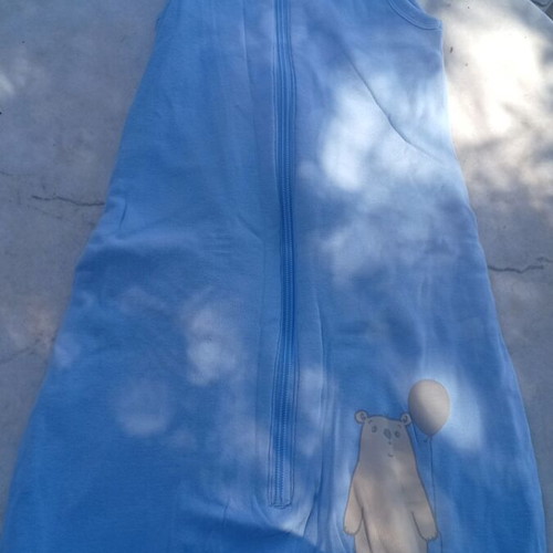 Sleeping bag Lupilu like new, size 0-6 months, light blue