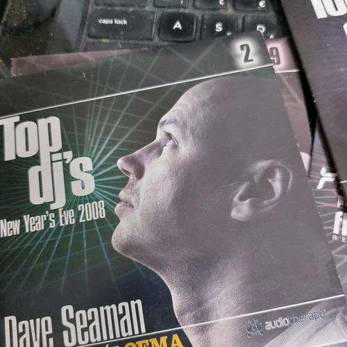 Top d.j's DVD and CD new, pack of 8 missing number 6