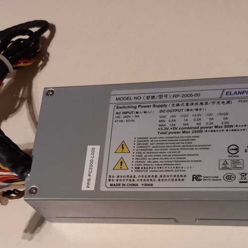 Computer power supply used, small size from Shuttle PC