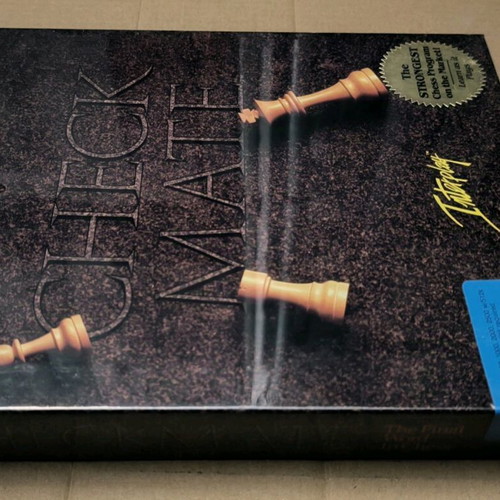 Checkmate Check Mate Interplay Amiga sealed