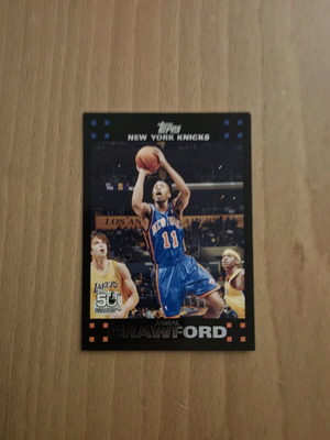 Jamal Crawford Topps 2007 collectible card like new
