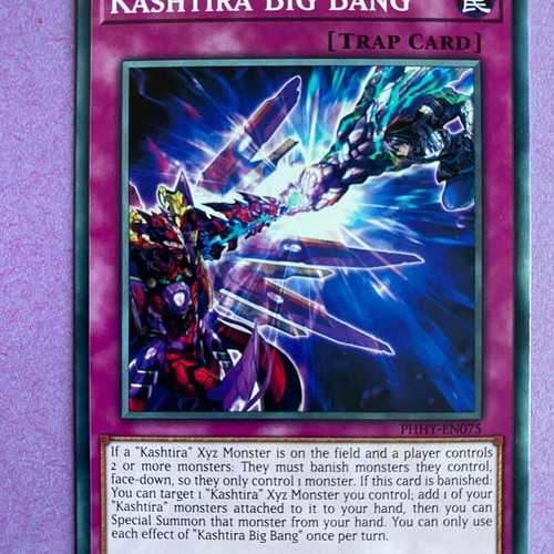 Kashtira Big Bang Trap Card 1st Edition like new