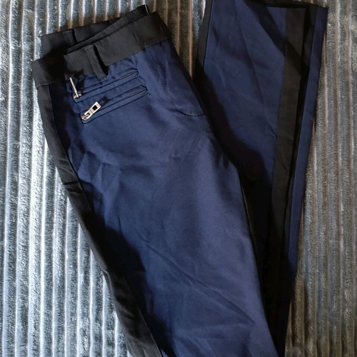 Gsel Women's Pants Large new, blue/black