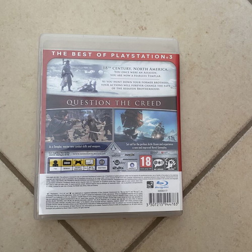 Assassin’s Creed Rogue Essentials PS3 game like new