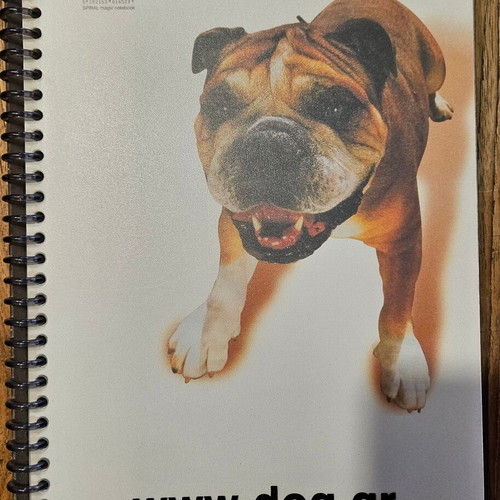 A4 notebook new, 3 subjects