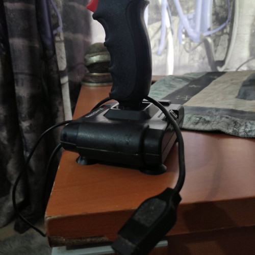 QuickShot II Plus joystick used, vintage gaming