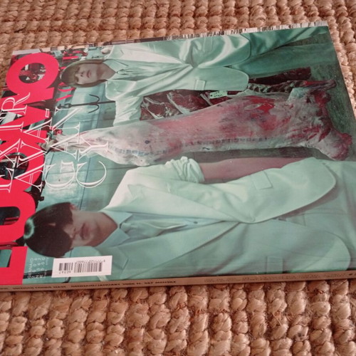 L' Uomo Vogue 2006 Italian men's fashion magazine like new