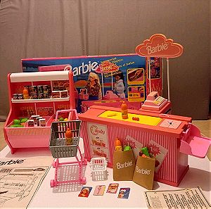 Mattel Barbie Supermarket 1992