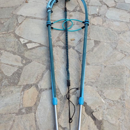 Windsurf set like new with sail mast boom fins board