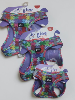 Glee Dog Harness New in 2XS, M, L Sizes