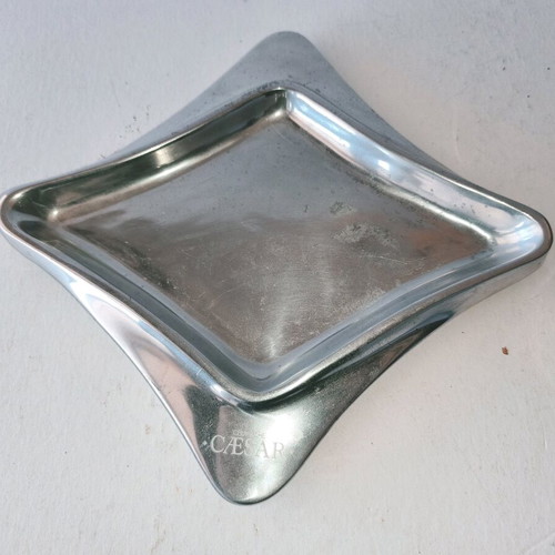 Ceramiche Caesar metal tray ashtray like new