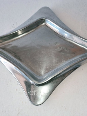 Μεταλλικός δίσκος τασάκι Ceramiche Caesar σαν καινούργιο