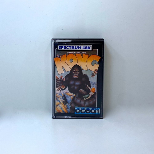 Kong 1983 Spectrum ZX tape cassette used, complete with manual