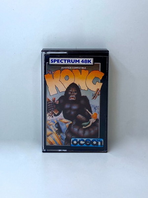Kong 1983 Spectrum ZX tape cassette used, complete with manual