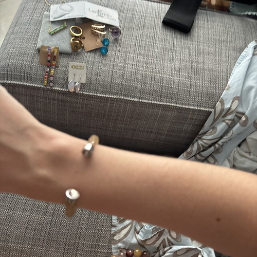 Swarovski bracelet like new, beige