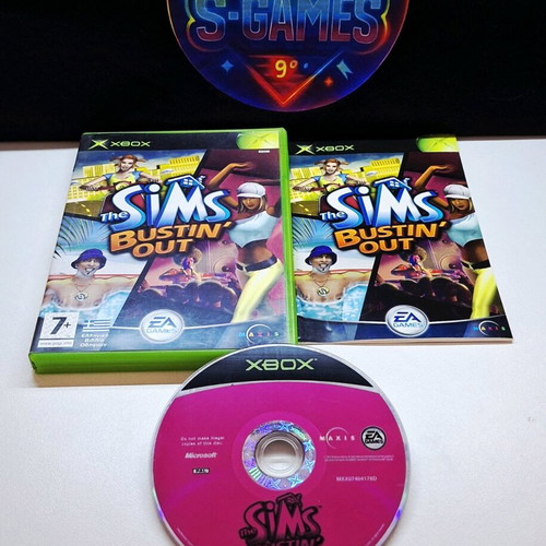 The Sims Bustin Out Xbox game used